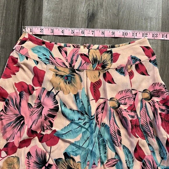 🌸For Love & Lemons Floral Skirt Crop Top Set Size Small - Picture 9 of 12